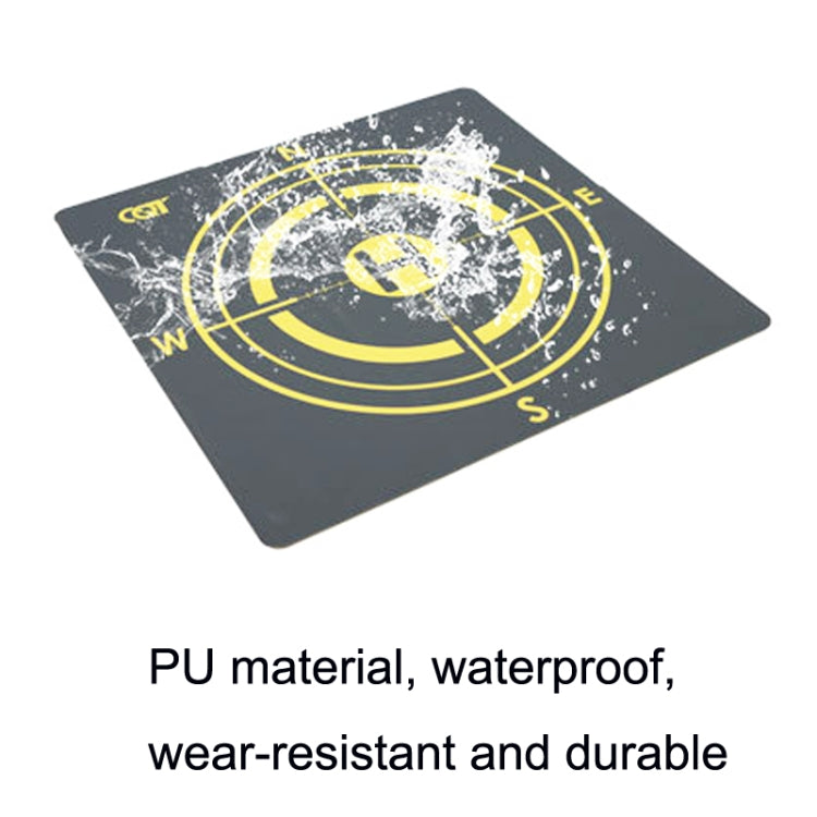 Outdoor Aerial Photography Double-sided Landing Pad For DJI Mavic 3 / Air 2 / Air 2S(Yellow + Black) - Parking Apron by PMC Jewellery | Online Shopping South Africa | PMC Jewellery