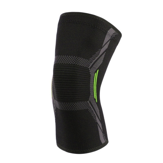 Nylon Sports Protective Gear Four-Way Stretch Knit Knee Pads, Size: M(Dark Green) - Sports Safety by PMC Jewellery | Online Shopping South Africa | PMC Jewellery | Buy Now Pay Later Mobicred