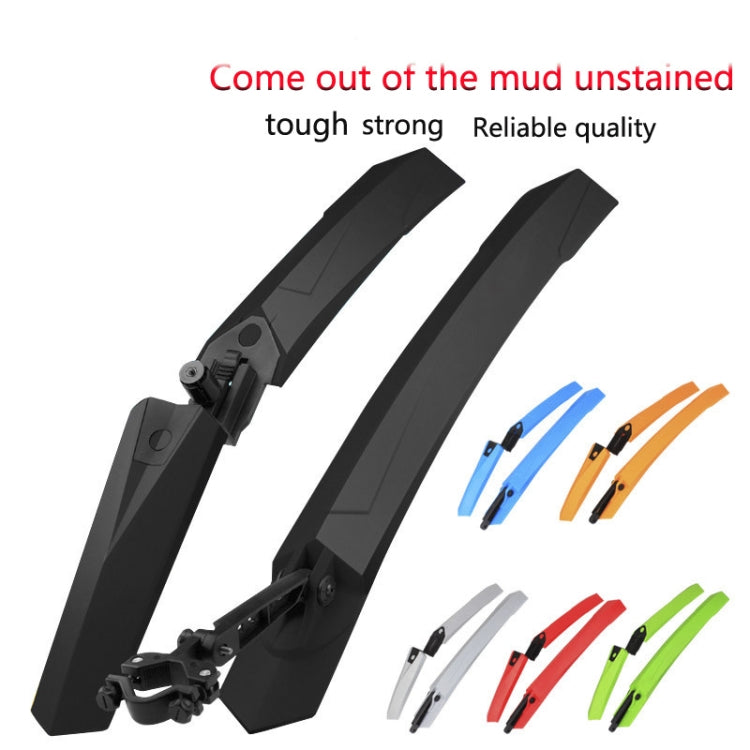2632 Bicycle Quick Release Mudguards, Style: Widened (Green) - Mudguards by PMc TechLife | Online Shopping South Africa | PMc TechLife | Buy Now Pay Later Mobicred