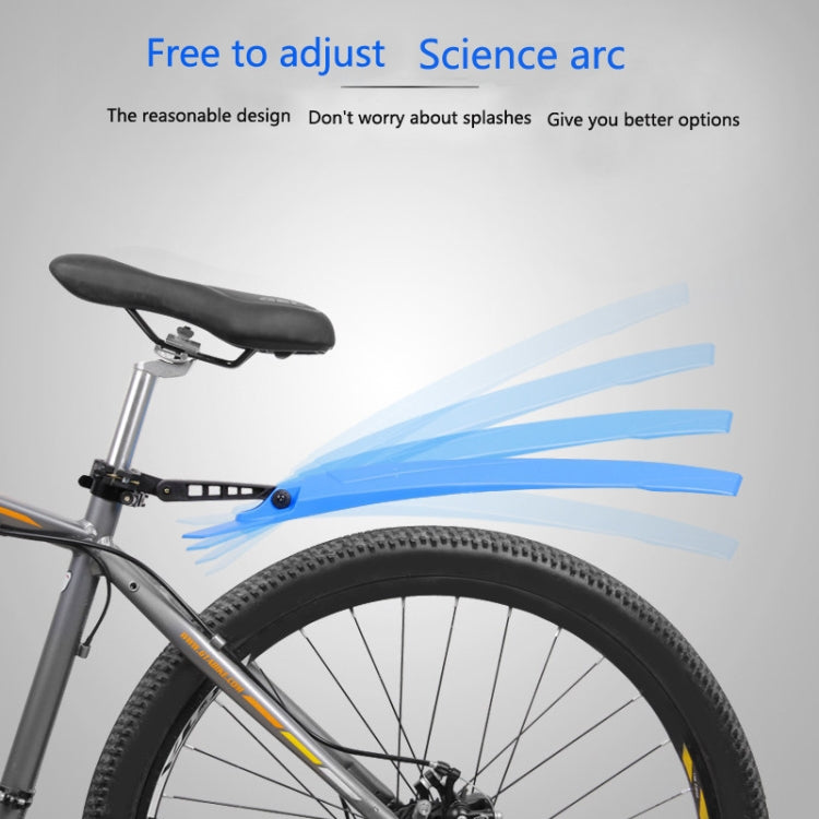 2632 Bicycle Quick Release Mudguards, Style: Widened (White) - Mudguards by PMc TechLife | Online Shopping South Africa | PMc TechLife | Buy Now Pay Later Mobicred