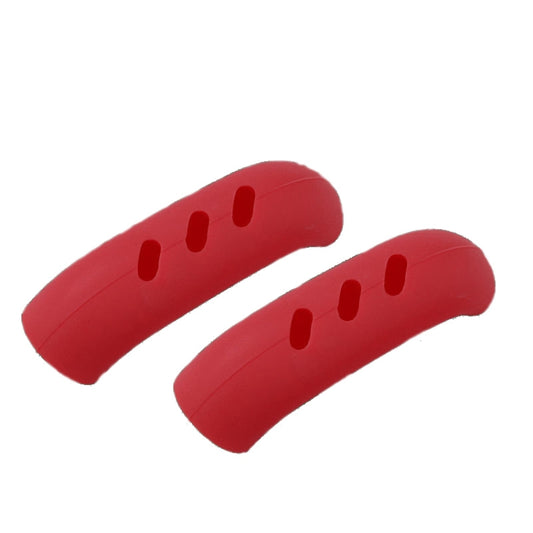 1 Pair Silicone Pot Handle Insulation Cover Iron Pot Handle Cover(Red) - Insulation by PMC Jewellery | Online Shopping South Africa | PMC Jewellery