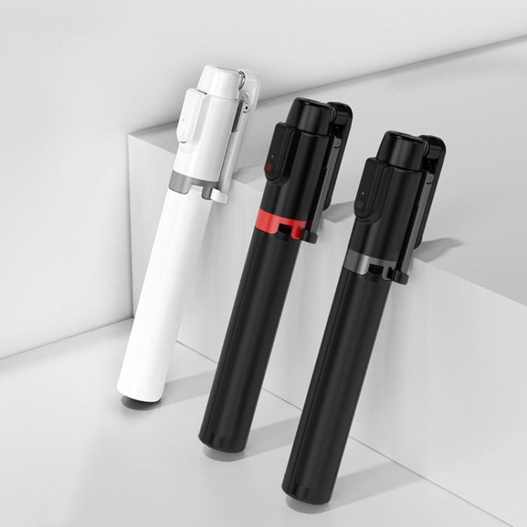 AB403 Live Broadcast Landing Integrated Telescopic Mobile Phone Triangle Bracket(Black) - Selfie Sticks by PMC TechLife | Online Shopping South Africa | PMC TechLife