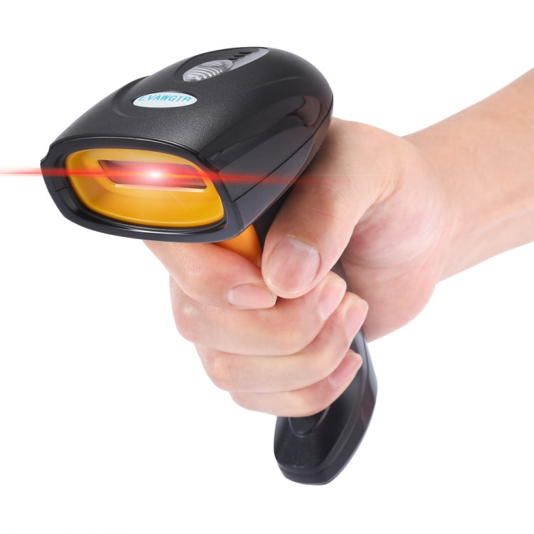 EVAWGIB Handheld USB Barcode Laser Scanner, Model: DL-J08 1D Wired - Barcode Scanner by EVAWGIB | Online Shopping South Africa | PMC Jewellery