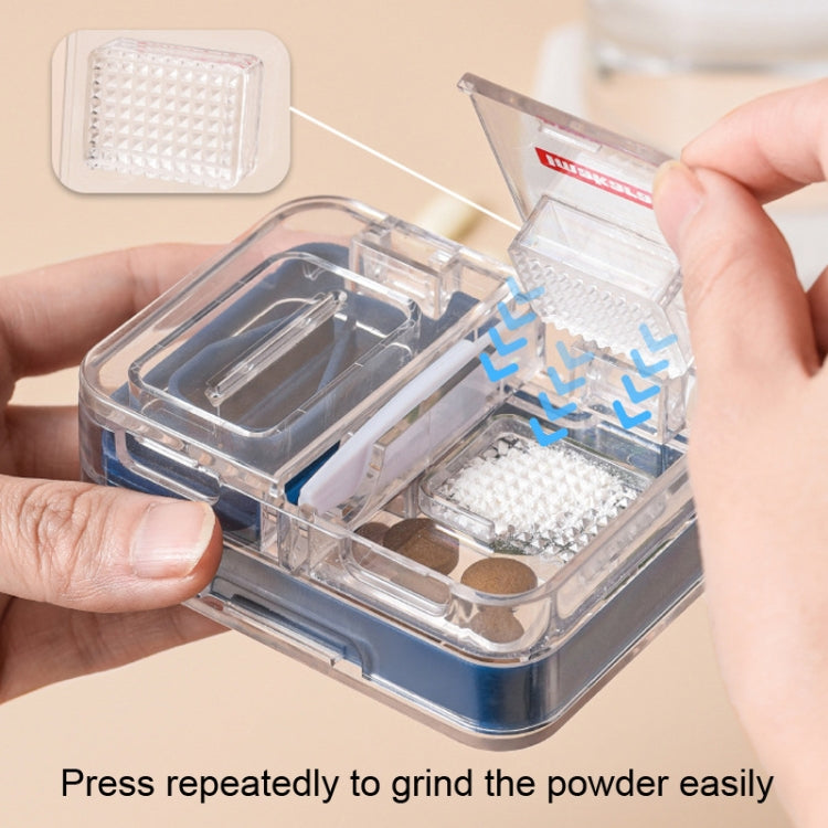 Imakara Mini Square Portable Sealed Medicine Cutter Dispenser Box(Green) - free shipping - PMC TechLife - Order now!