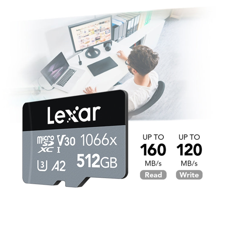 Lexar LKSTF1066X High-Speed TF Card Motion Camera Surveillance Recorder Memory Card, Capacity: 64GB - Micro SD Card by Lexar | Online Shopping South Africa | PMC Jewellery | Buy Now Pay Later Mobicred