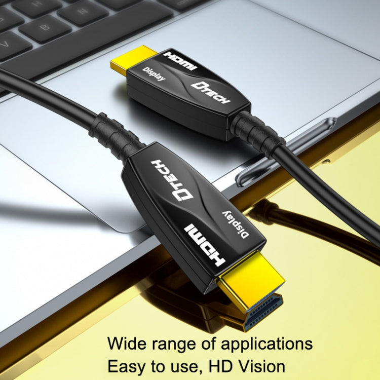 DTECH HDMI 2.0 Version Fiber Optical Line 4K 60Hz Large Screen TV Engineering Wiring, Length: 30m - free shipping - PMC Jewellery - Order now!