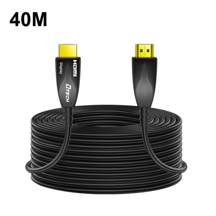 DTECH HDMI 2.0 Version Fiber Optical Line 4K 60Hz Large Screen TV Engineering Wiring, Length: 40m - free shipping - PMC Jewellery - Order now!