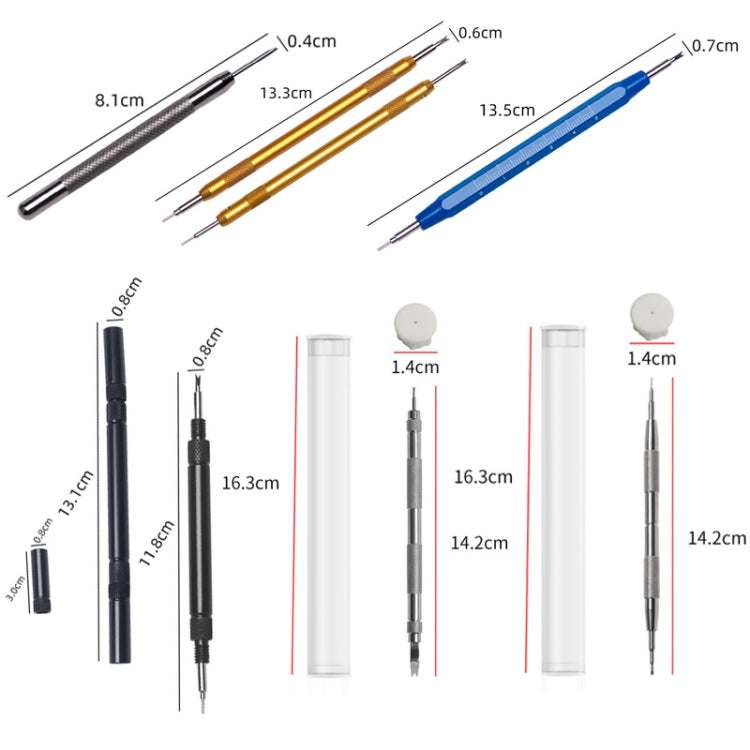 With Scale Watch Repair Tool Ear Batch Replacement Watch Strap Tool Black - free shipping - PMC TechLife - Order now!