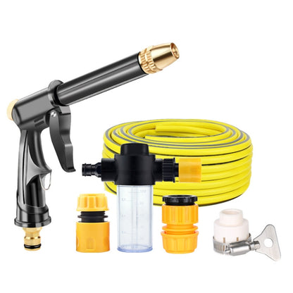 High Pressure Car Wash Hose Telescopic Watering Sprinkler, Style: H2+3 Connector+30m Tube+Foam Pot - Car Washer & Accessories by PMC Jewellery | Online Shopping South Africa | PMC Jewellery | Buy Now Pay Later Mobicred