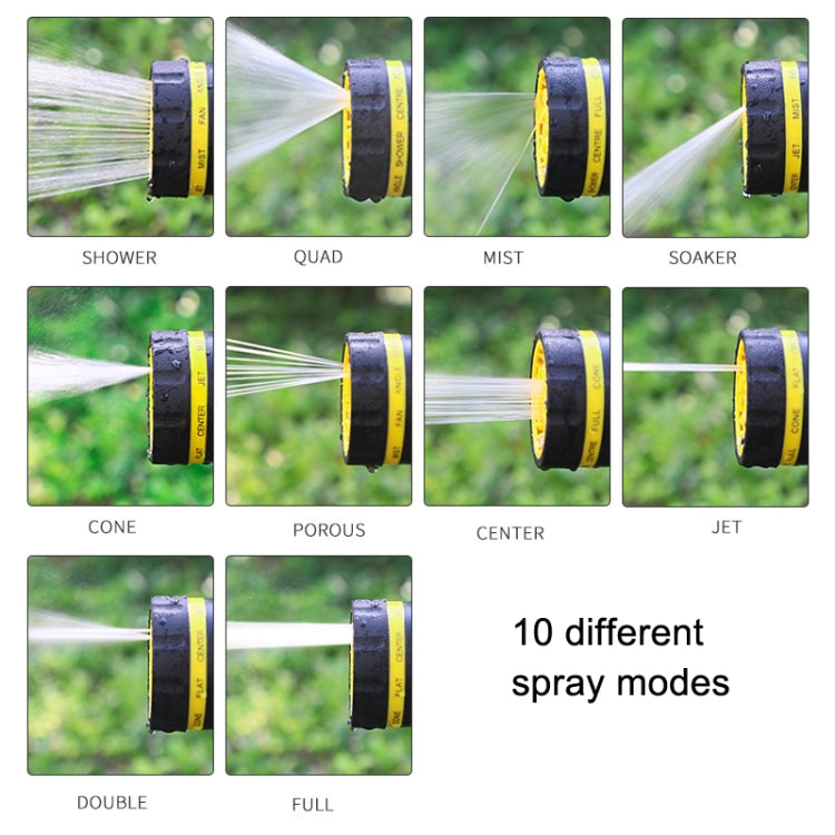 10 Functional Watering Sprinkler Head Household Water Pipe, Style: D6+4 Connector+20m 4-point Tube - Watering & Irrigation by PMC Jewellery | Online Shopping South Africa | PMC Jewellery | Buy Now Pay Later Mobicred