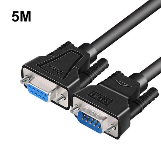 DTECH RS232 Serial Direct Line DB9 Extension Line Male to Female 5m - RS485 / RS232 Series by DTECH | Online Shopping South Africa | PMC Jewellery | Buy Now Pay Later Mobicred