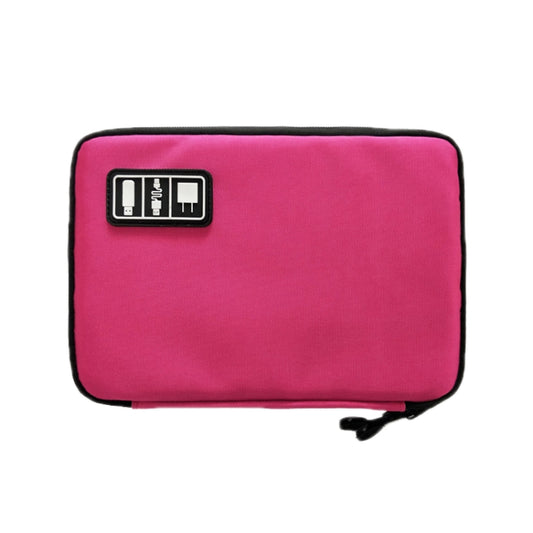 Multifunctional Portable Mobile Phone Digital Accessories U Disk Storage Bag, Color: Rose Red - Other by PMC Jewellery | Online Shopping South Africa | PMC Jewellery | Buy Now Pay Later Mobicred