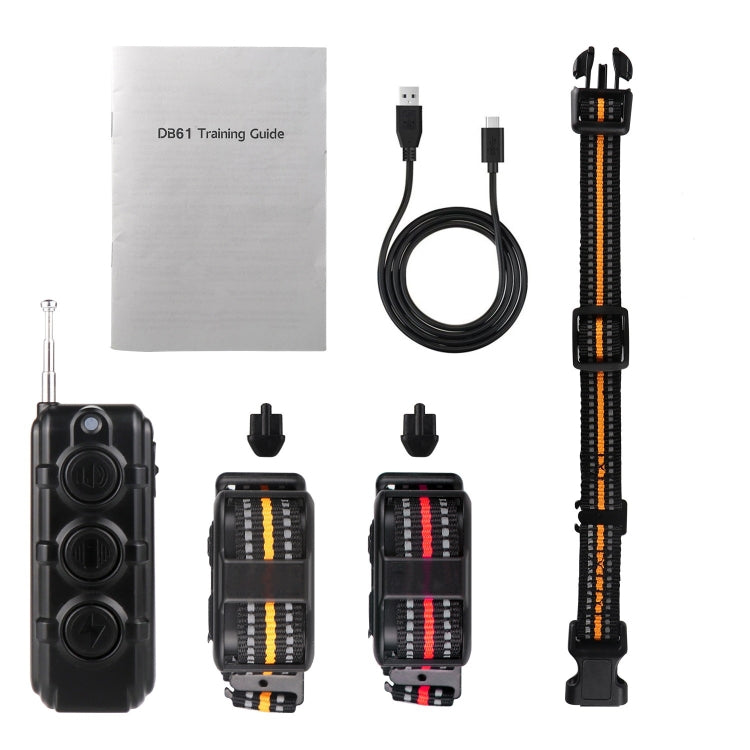 Electronic Dog Trainer Rechargeable Pet Remote Control Bark Stopper, Specification: 1 Drag 2 - Training Aids by PMC TechLife | Online Shopping South Africa | PMC TechLife | Buy Now Pay Later Mobicred