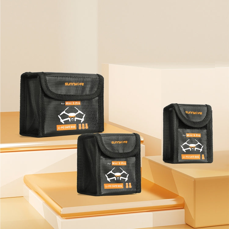 Sunnylife  Battery Explosion-proof Bag Storage Bag for DJI Mini 3 Pro,Size: Can Hold 1 Battery - Carry Cases & Bags by Sunnylife | Online Shopping South Africa | PMC TechLife | Buy Now Pay Later Mobicred