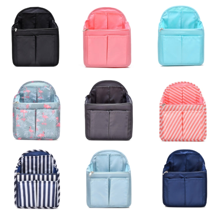 Schoolbag Separation Organizer Storage Bag Computer Backpack Liner Bag, Color: Small Navy Stripe - Storage Bags by PMC TechLife | Online Shopping South Africa | PMC TechLife