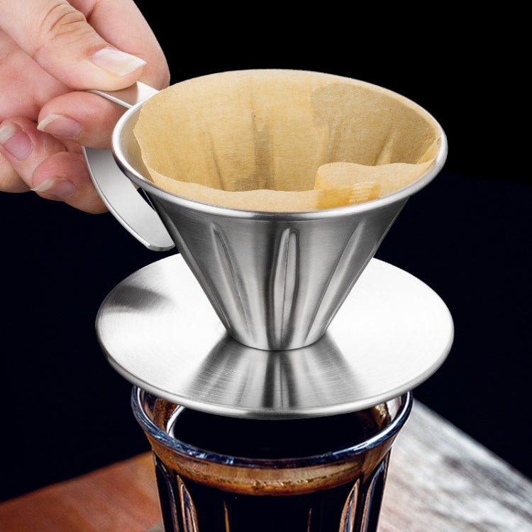 Double-layer Stainless Steel Pour-over Coffee Filter, Size: Small - Coffee Tools by PMC TechLife | Online Shopping South Africa | PMC TechLife | Buy Now Pay Later Mobicred