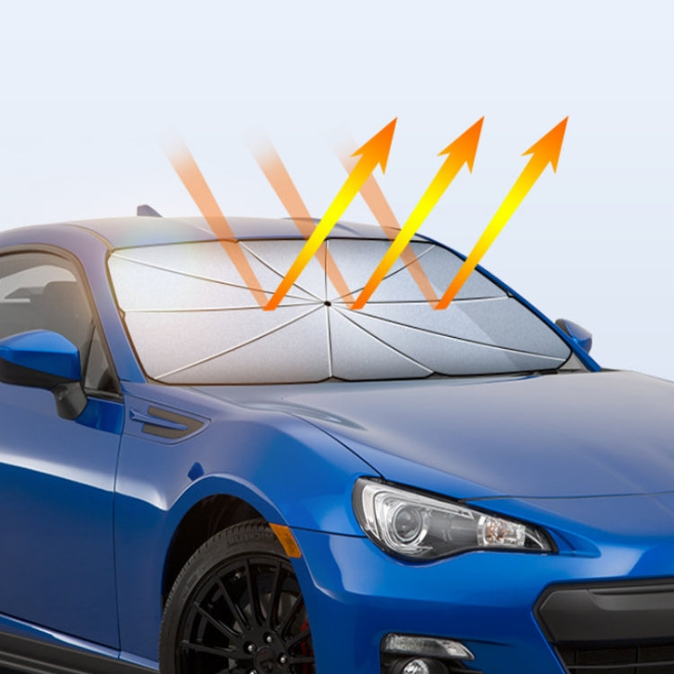 Car Windshield Telescopic Folding Thermal Insulation Parasol, Size: Open Style Large - Window Foils & Solar Protection by PMC TechLife | Online Shopping South Africa | PMC TechLife | Buy Now Pay Later Mobicred