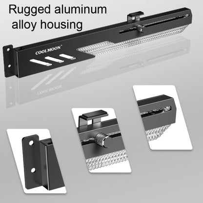 COOLMOON GT8 Graphics Card Bracket With 5V ARGB Multi-interface(White) - Caddies & Enclosures by COOLMOON | Online Shopping South Africa | PMC Jewellery