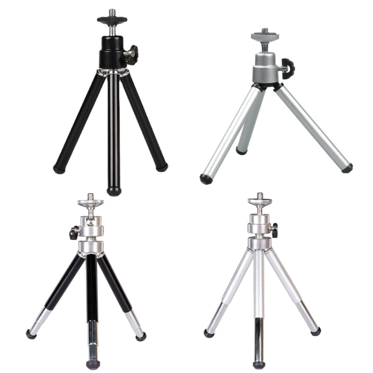 2PCS Projector Phone Stand Desktop Portable Telescopic Mini Metal Tripod, Style: 3 Sections (Black) - free shipping - PMC TechLife - Order now!