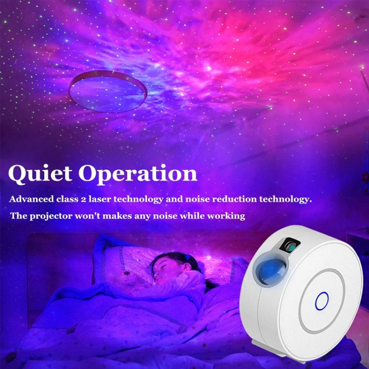 WiFi Graffiti Smart Circular Star Projection Light Home Theater Atmosphere Light(UK Plug) - free shipping - PMC TechLife - Order now!