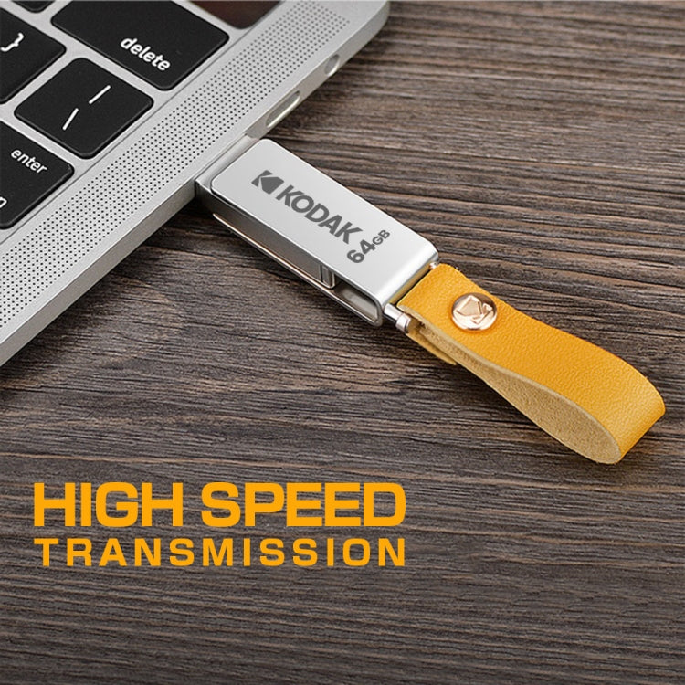 Kodak K243C 2 In 1 Type-C/USB-C + USB3.1 High-speed Transfer U disk, Capacity: 64GB - USB Flash Drives by Kodak | Online Shopping South Africa | PMC Jewellery | Buy Now Pay Later Mobicred