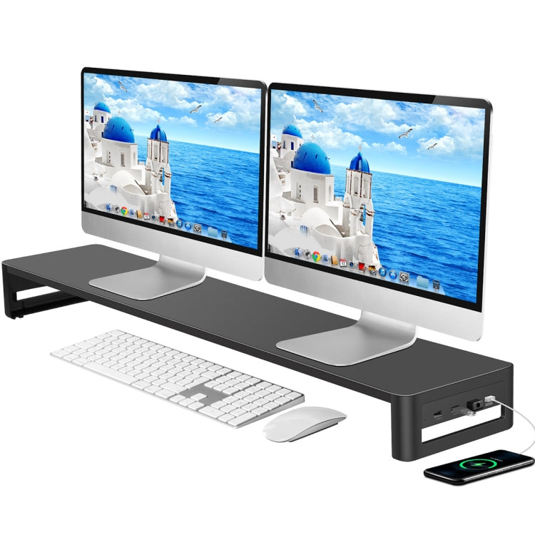 Vaydeer Multifunctional Desktop Widening Monitor Rack, Spec: Drawer Type (No USB) - Host Bracket by Vaydeer | Online Shopping South Africa | PMC Jewellery | Buy Now Pay Later Mobicred