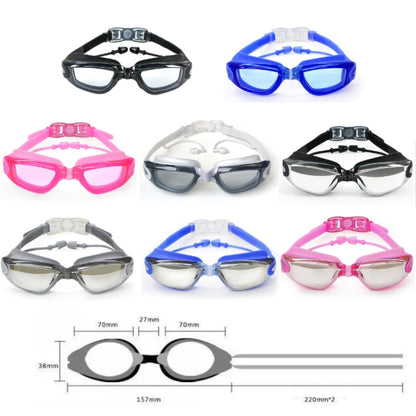 HAIZID HD Anti-fog Waterproof Myopia Swimming Goggles, Color: Myopia 800 Degrees - Swimming Glasses by HAIZID | Online Shopping South Africa | PMC Jewellery | Buy Now Pay Later Mobicred