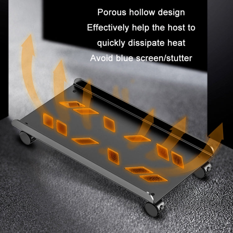 Desktop Computer Host Removable Bracket Office Heightened Shelf(1.2mm Thickened) - Host Bracket by PMC TechLife | Online Shopping South Africa | PMC TechLife