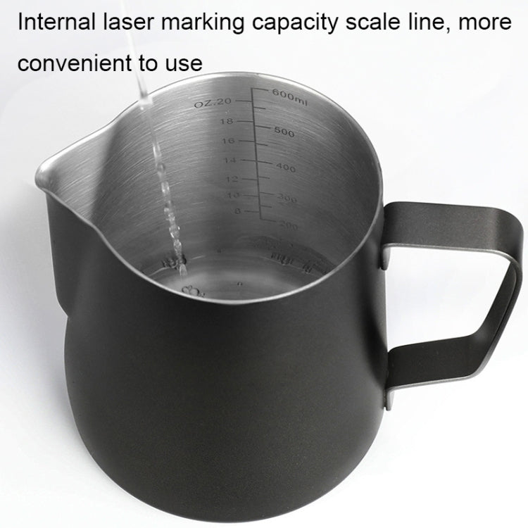 304 Stainless Steel Coffee Pot with Scale, Spec: 350ml (Beige Beak) - free shipping - PMC TechLife - Order now!