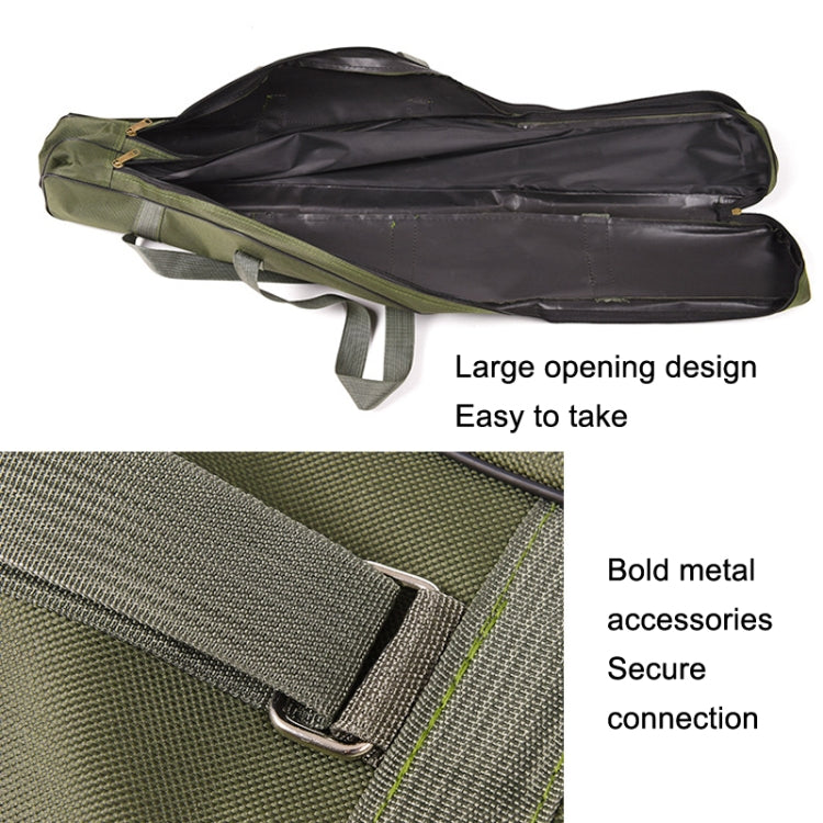 LEO 27746 Folding Fishing Rod Bag Long Fishing Gear Soft Bag, Length: 1m Black - Storage Boxes & Storage Bags by LEO | Online Shopping South Africa | PMC Jewellery | Buy Now Pay Later Mobicred