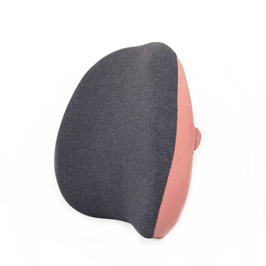Office Memory Foam Waist Support Cushion Waist Support Pillow(Lotus Pink) - Cushions & Pillows by PMC Jewellery | Online Shopping South Africa | PMC Jewellery | Buy Now Pay Later Mobicred