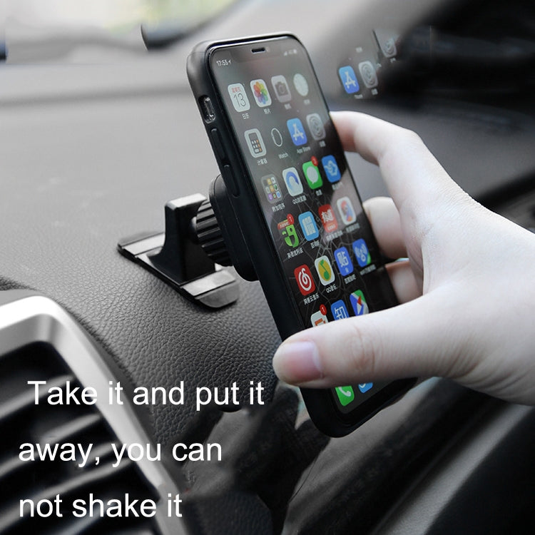 SUMITAP STM-xk565 Car Magnetic Mobile Phone Navigation Bracket Sticky Arc Base(Deep Cloudy Gray) - Car Holders by SUMITAP | Online Shopping South Africa | PMC Jewellery | Buy Now Pay Later Mobicred