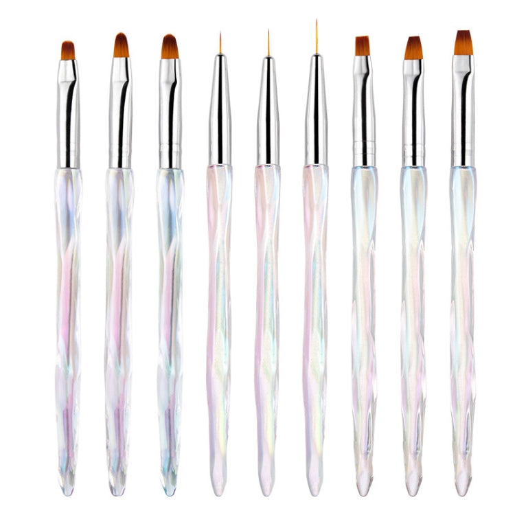 Aurora Ice Transparent Nail Drawing Pen Light Therapy Paint Pen Paint Pen - Nail Art Equipment by PMC Jewellery | Online Shopping South Africa | PMC Jewellery