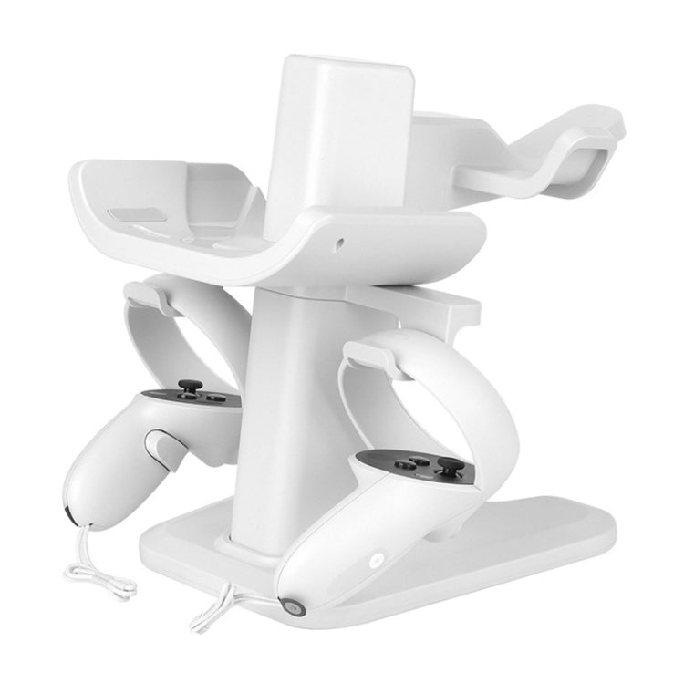 VR Stand Headset Display And Controller Holder Mount For Meta Quest 2(White) - free shipping - PMC TechLife - Order now!