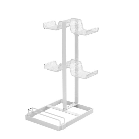 Desktop Headset Gamepad Game Console Storage Bracket(White) - Headset Stand by PMC Jewellery | Online Shopping South Africa | PMC Jewellery | Buy Now Pay Later Mobicred