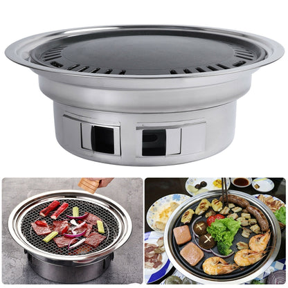 Home Multifunctional Adjustable Fire Barbecue Grill, Size: L (Pan+Net) - Cookwares & Tablewares by PMC Jewellery | Online Shopping South Africa | PMC Jewellery