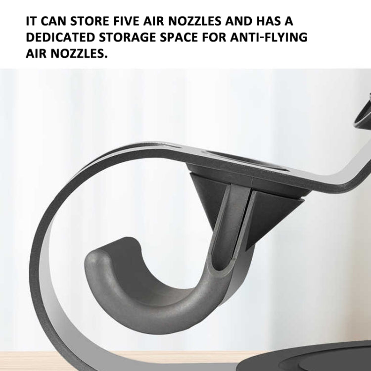For Dyson Supersonic Hair Dryer Stand Holder With Cable Storage Function(Rose Red) - Hair Dryers & Accessories by PMC TechLife | Online Shopping South Africa | PMC TechLife