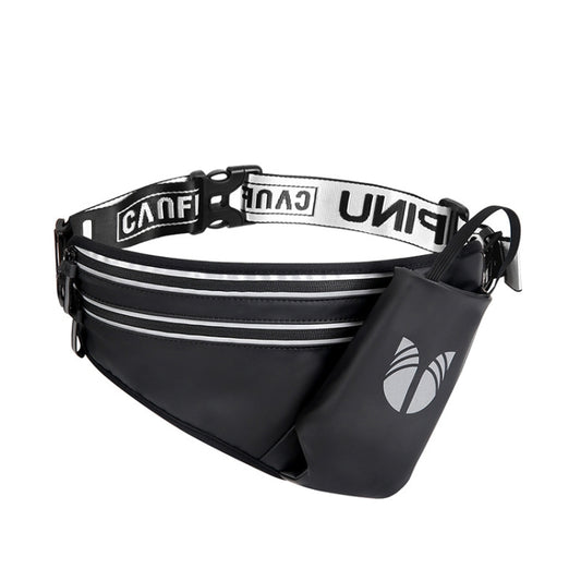 CAN FLY YIPINU Outdoor Fitness Water Bottle Mobile Phone Storage Waist Bag(Black) - Waist Bags by CAN FLY YIPINU | Online Shopping South Africa | PMC Jewellery | Buy Now Pay Later Mobicred