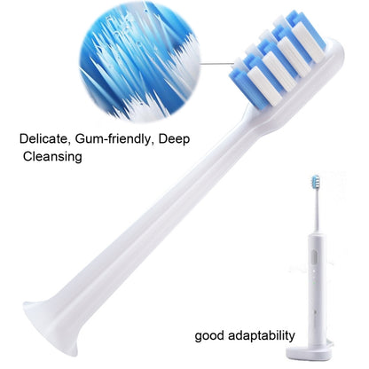 3 PCS For DR. Bei  Electric Toothbrush Replacement Head(Clean Type) - Replacement Brush Heads by PMC Jewellery | Online Shopping South Africa | PMC Jewellery | Buy Now Pay Later Mobicred