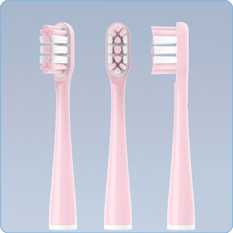 2 PCS Achor Free Tufting Electric Toothbrush Head for Usmile(Pink) - Replacement Brush Heads by PMC Jewellery | Online Shopping South Africa | PMC Jewellery | Buy Now Pay Later Mobicred