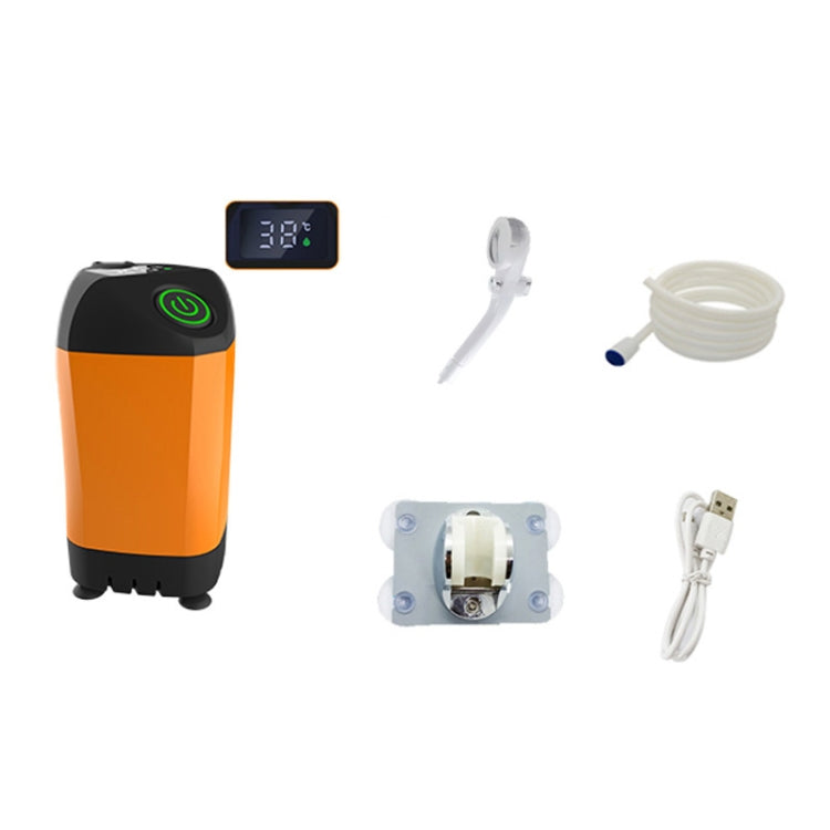 Outdoor Bath Artifact Field Dormitory Simple Electric Shower, Specification: Digital Display 4400mAh - Shower Head by PMC TechLife | Online Shopping South Africa | PMC TechLife