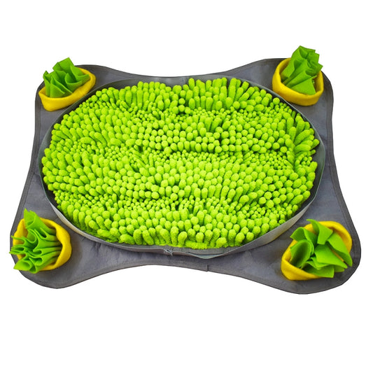 Exercise Dog Nose Smell Ability To Eliminate Anxiety Pet Smelling Pads, Size: 56x38cm(Green) - Food Bowls by PMC Jewellery | Online Shopping South Africa | PMC Jewellery | Buy Now Pay Later Mobicred