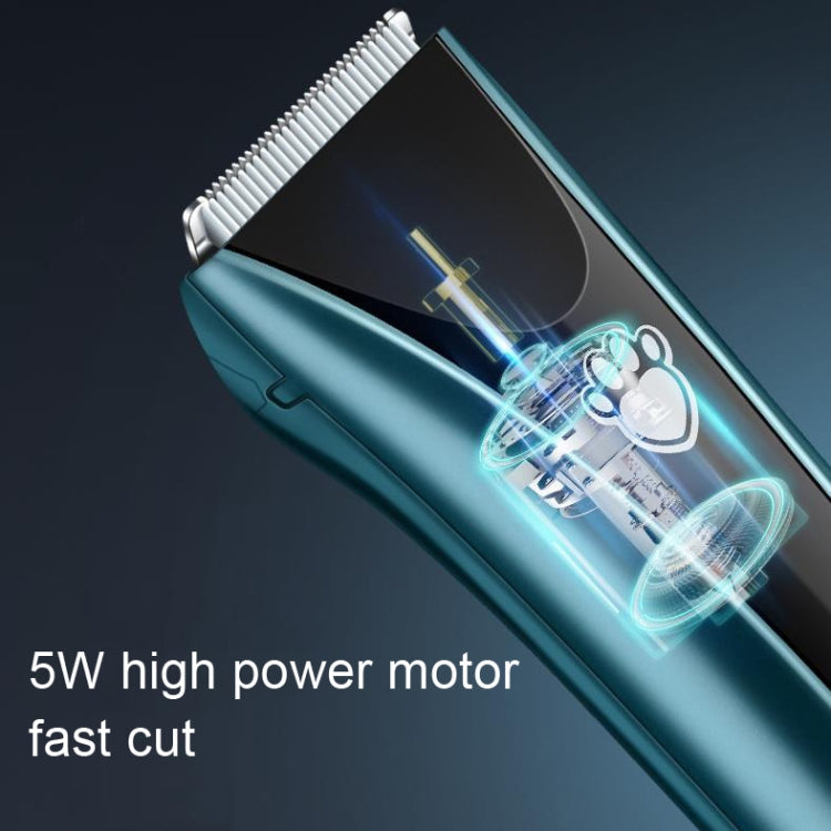 Waterproof Pet Shaver Dog Electric Hair Clipper, Specification: Standard(Gray) - Pet Care by PMC Jewellery | Online Shopping South Africa | PMC Jewellery