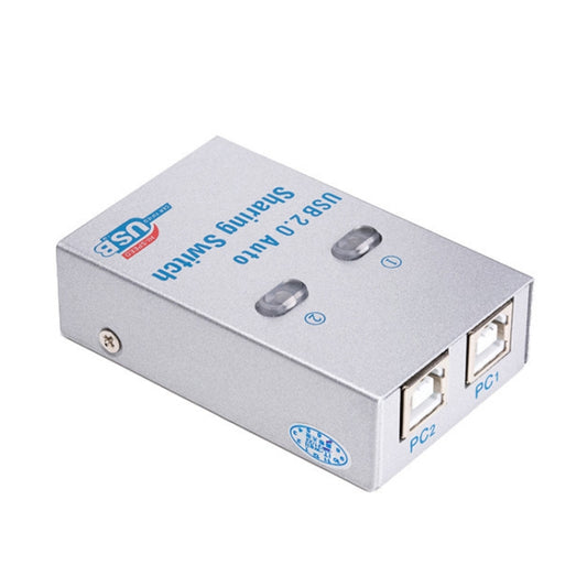 SW68 2 In 1 Switcher USB Automatic Print Sharer, Color: Silver - USB 2.0 HUB by PMC Jewellery | Online Shopping South Africa | PMC Jewellery | Buy Now Pay Later Mobicred