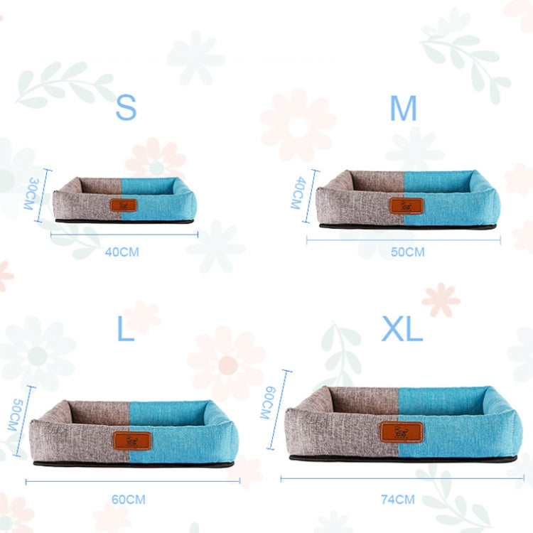 YD-XD03 Summer Pet Breathable Cooler Mat Pet Bed, Size: 77x62cm(Gray Blue) - free shipping - PMC TechLife - Order now!