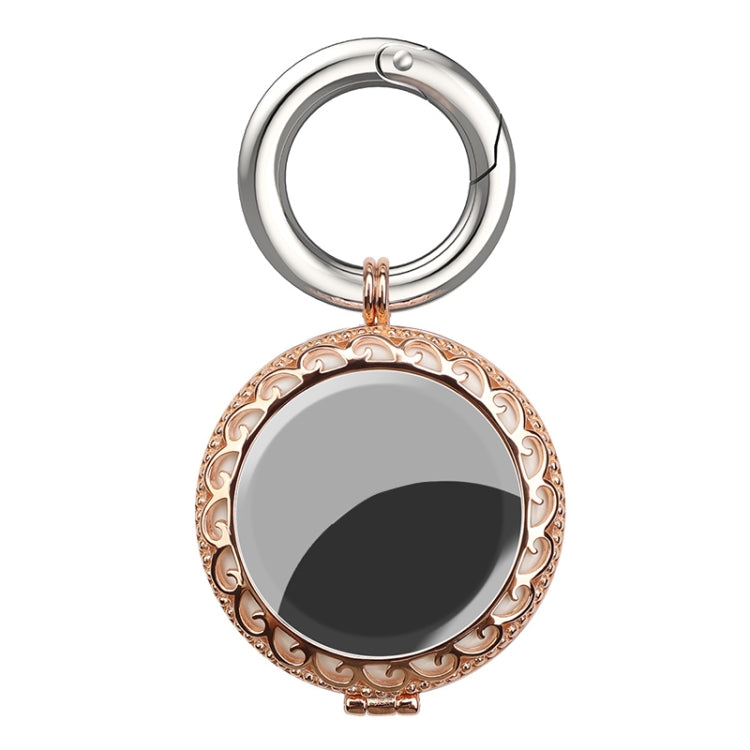 Anti-Lost Plating Keychain Locator Tracker Protective Cover For Airtag(Rose Gold) - Key Chain Series by PMc TechLife | Online Shopping South Africa | PMc TechLife | Buy Now Pay Later Mobicred
