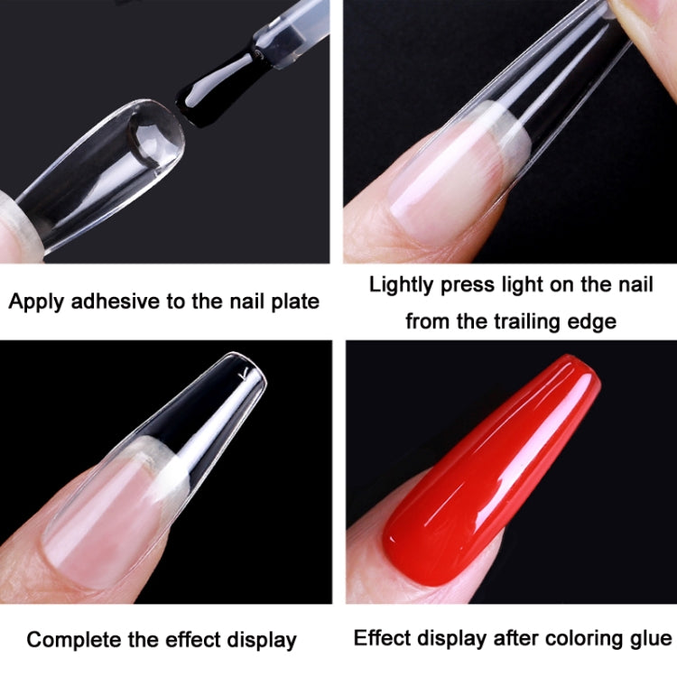Scratch-free Ultra-thin Seamless Manicure Nail Plate, Shape: 01 Frosted T Type - free shipping - PMC Jewellery - Order now!
