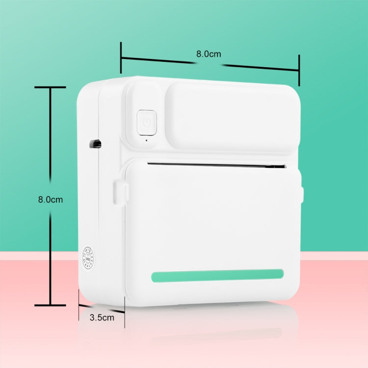 C19 200DPI Student Homework Printer Bluetooth Inkless Pocket Printer Pink - free shipping - PMC TechLife - Order now!