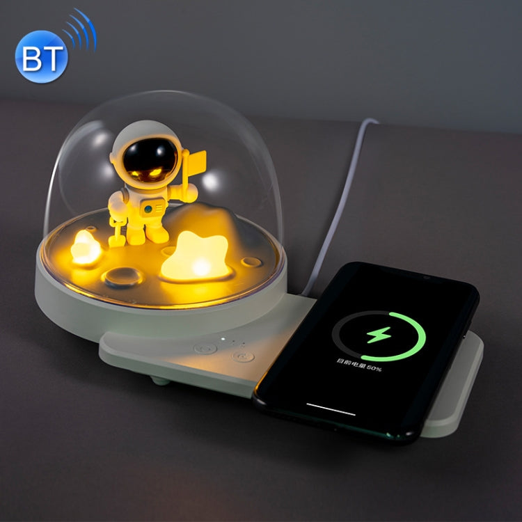 Decorative Table Lamp Wireless Fast Charging Smart Bluetooth Music Light, Style: Bluetooth Model(Astronauts) - Wireless Charger by PMC TechLife | Online Shopping South Africa | PMC TechLife
