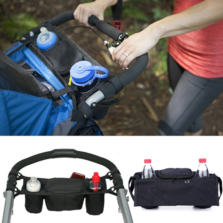 Baby Stroller Rear Hanging Bag Baby Bottle Cup Bag, Color: Red - Strollers Accessories by PMC TechLife | Online Shopping South Africa | PMC TechLife
